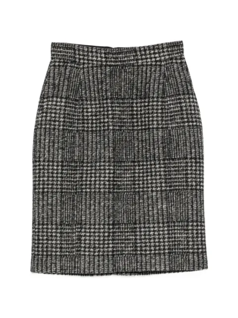 Nº21 Prince of Wales check skirt Grey 26IN2M0C0213124Q981