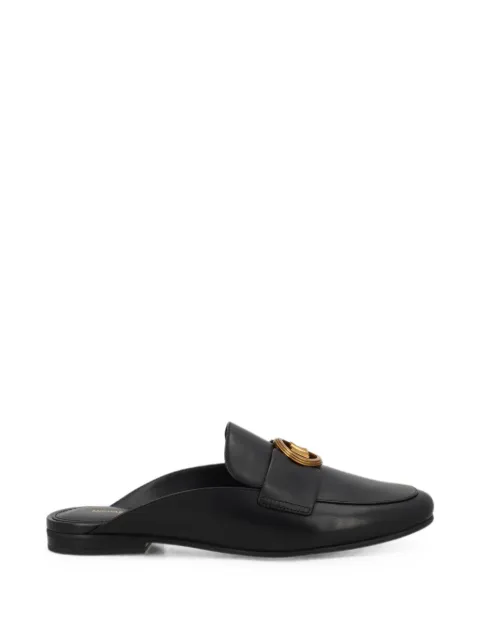 Michael Michael Kors Mckenzie leather mules Black 40T6MZFP1L001