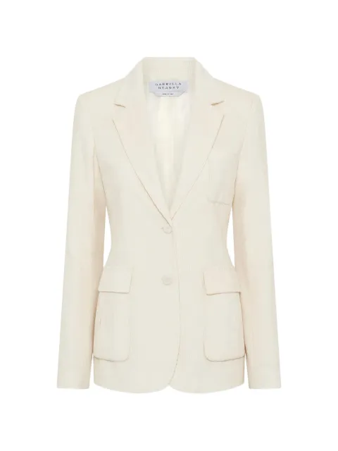 Gabriela Hearst Louisa corduroy blazer Neutrals 4265018T124