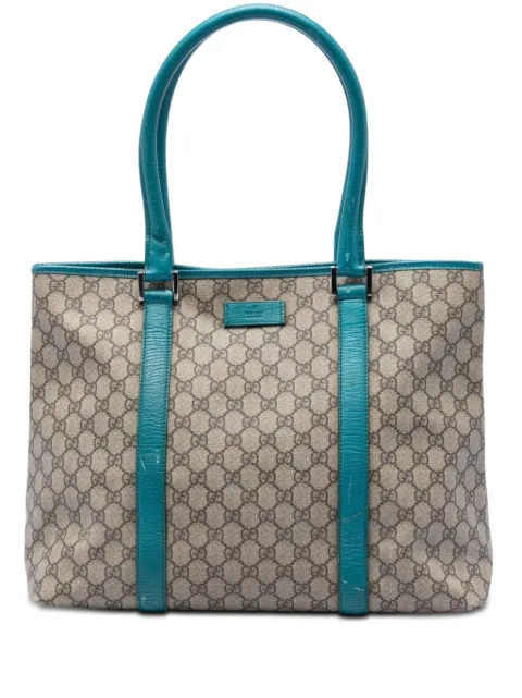 Gucci Pre-Owned 2000-2015 GG Supreme Joy tote bag Blue LL8B19X7QG2BYH4X