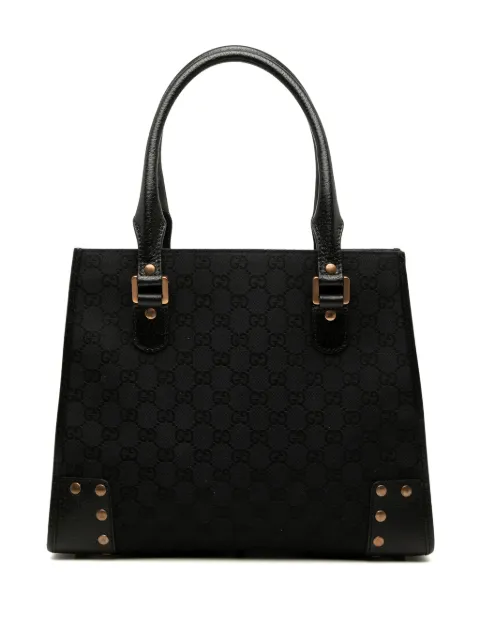 Gucci Pre-Owned 2000-2015 GG Canvas Nailhead tote bag Black AD5BHP5TITN9MCL2