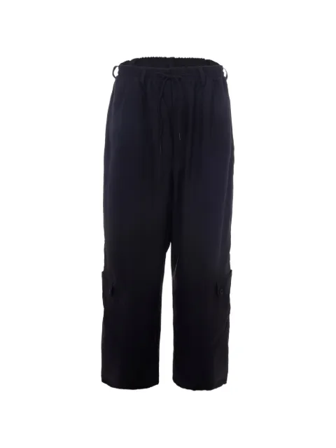 Y-3 Sport Uniform wide-leg pants Black KS6316BLACK