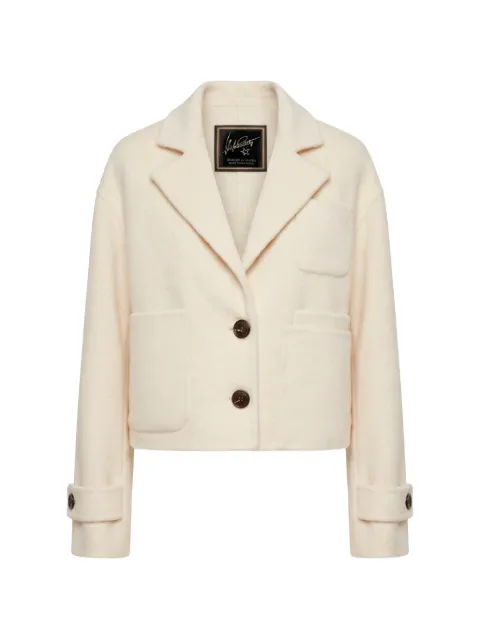 HIGH SOCIETY Lou cropped jacket Neutrals HS25F11