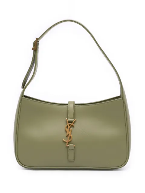 Saint Laurent Pre-Owned 2021 Smooth Calfskin Le 5 a 7 shoulder bag Green E9CKP5E9S1F91KDC
