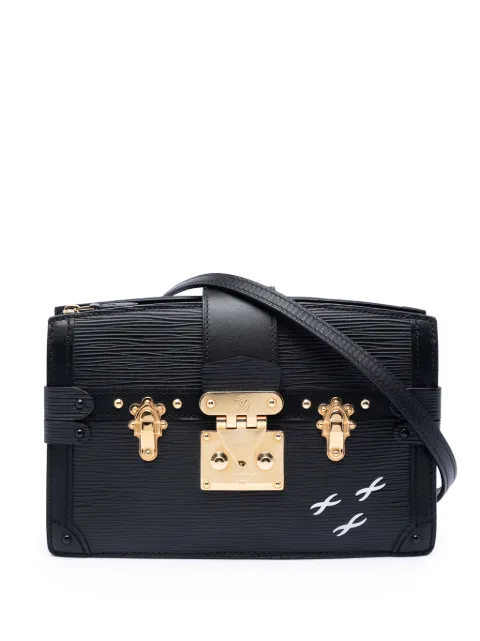 Louis Vuitton Pre-Owned 2018 Epi Trunk Clutch crossbody bag Black Y0DBW8U390DXN85T