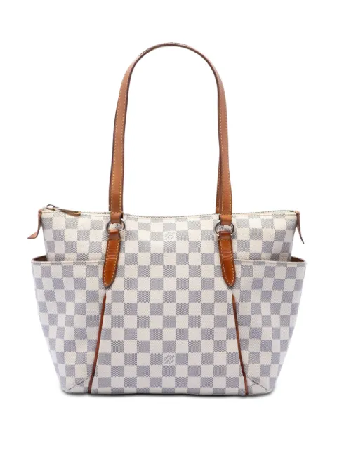Louis Vuitton Pre-Owned 2012 Damier Azur Totally PM tote bag White 62G0VT5T1WPH5SW7