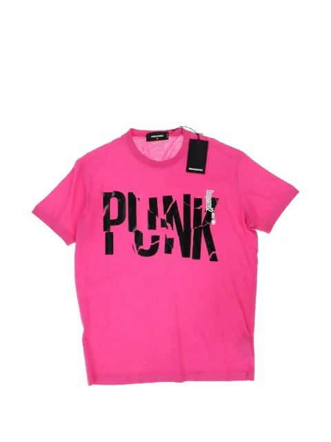 DSQUARED2 graphic-print T-shirt Pink S74GD0156S2242