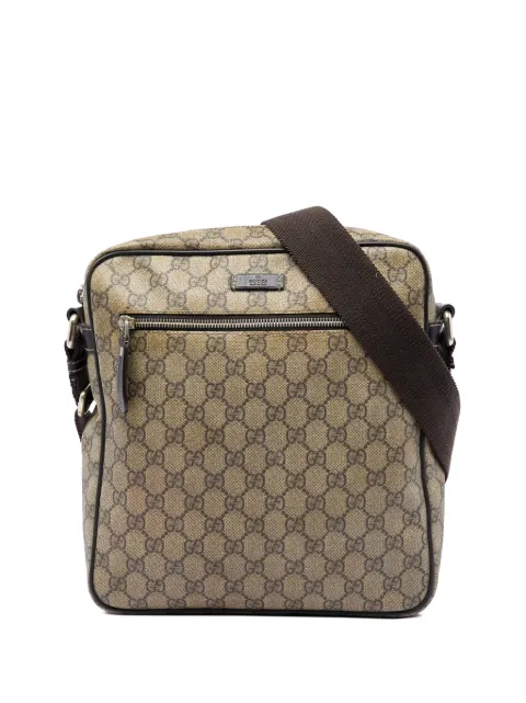 Gucci Pre-Owned 2000-2015 GG Supreme crossbody bag Neutrals 27JLMHI2KQAFXXAO