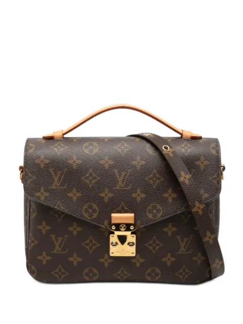 Louis Vuitton Pre-Owned 2018 Monogram Pochette Metis satchel Brown 6FAYL37WC41GRWBL