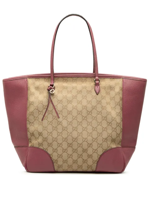 Gucci Pre-Owned 2000-2015 GG Canvas Bree tote bag Pink 1B65SENDXED9PZRL