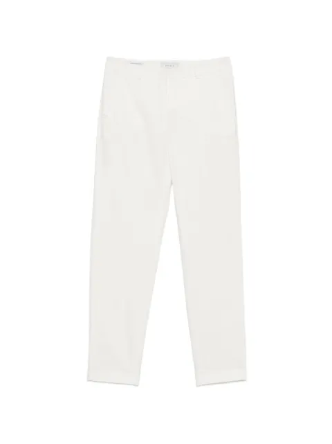 Peserico straight-leg tailored trousers White A04793T302479