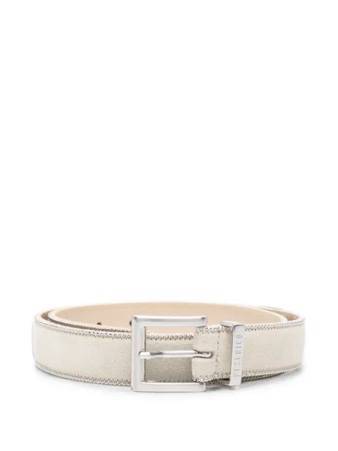 Peserico bead-trim leather belt Neutrals A32609C0CC895944