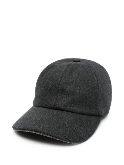 Peserico bead-trim baseball cap Grey A36226C003358973