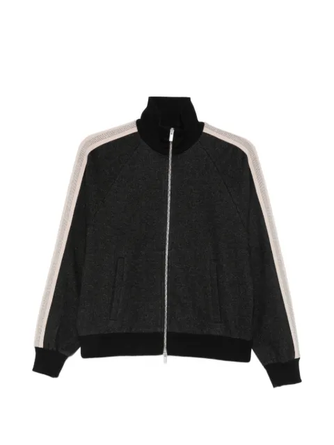 Peserico side-stripe zip-fastening sweatshirt Grey A12583J0C5033