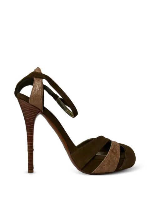 Ralph Lauren Vintage 2010s ankle-strap sandals Green RFCPUGBSH756427W