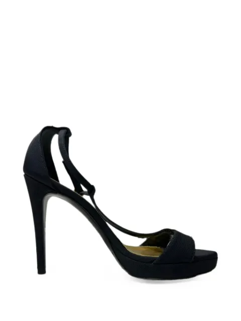 Ralph Lauren Vintage ankle-strap canvas sandals Multicolour RFCPUGBSH756482W