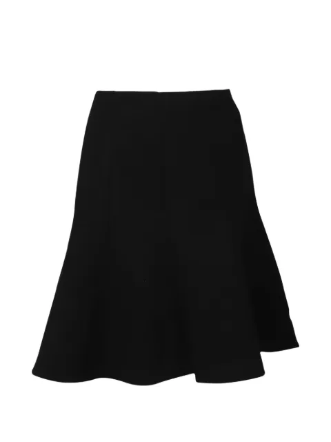 Temperley London knee-length silk midi skirt Black NAPPUGBCL100455W