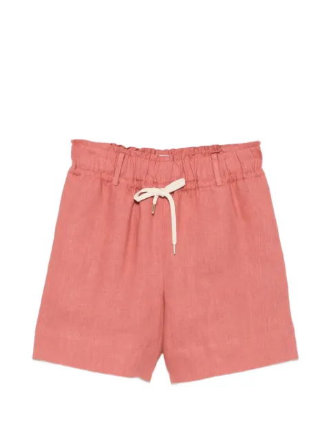 Eleventy elasticated-waist shorts Pink M80BERM01TES0I139