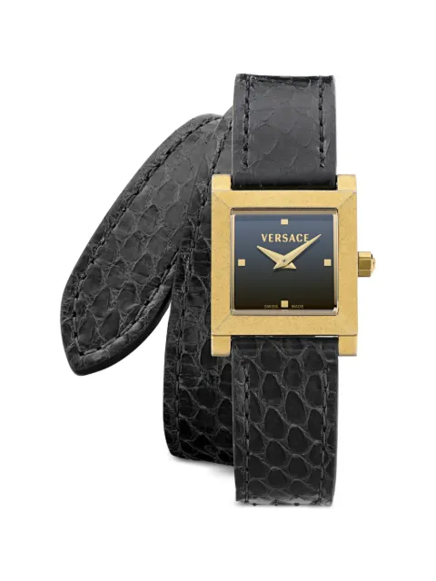 Versace Mosaic 22mm watch Black PVE5O002