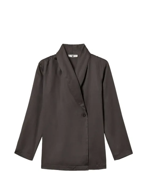 TWINSET satin blazer Grey 262LI2BRR