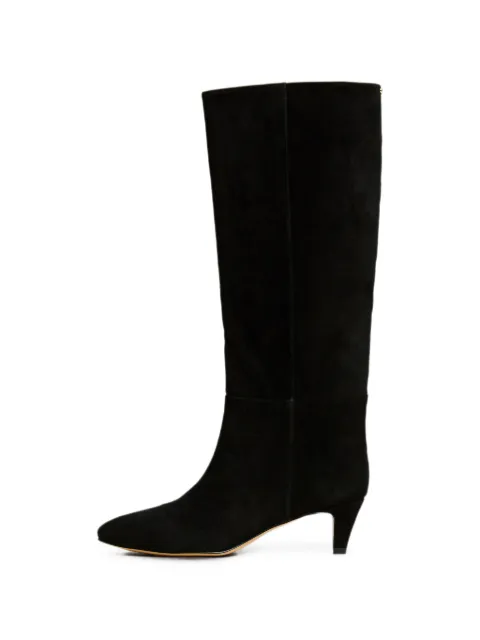 TWINSET high suede boots Black 262TCP140