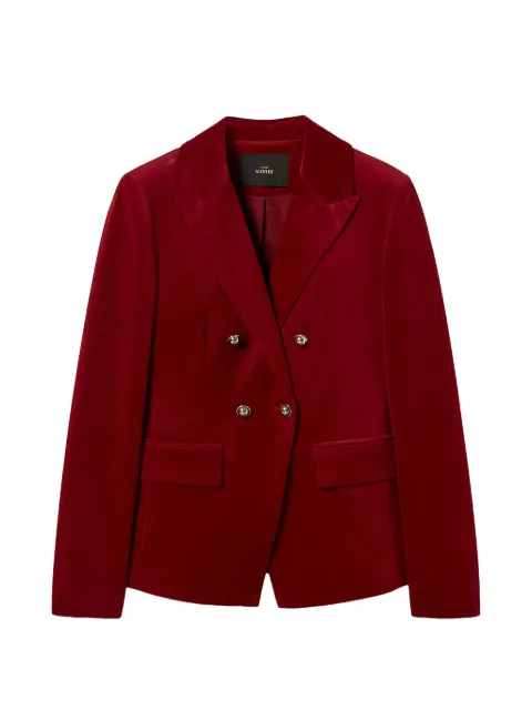 TWINSET velvet blazer Red 262AP2270