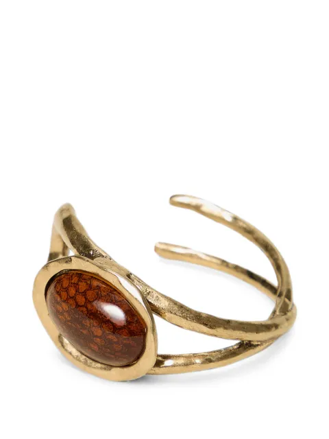 TWINSET animal-print cabochon bracelet Gold 262TO5352