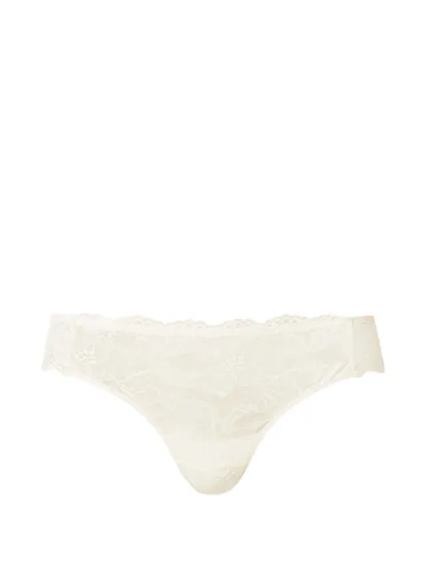 TWINSET lace Brazilian briefs Neutrals 262LI6C77