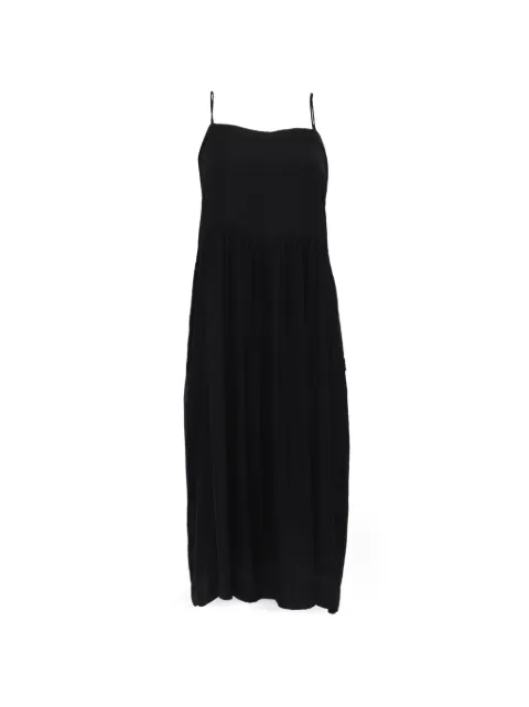 Isabel Marant Vintage square-neckline midi dress Black RFCPUUSCL748504W