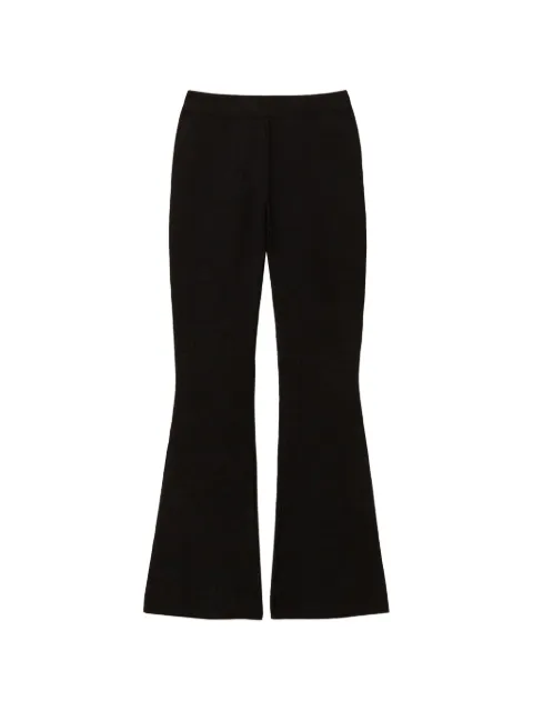 TWINSET flared knit trousers Black 262AP3253
