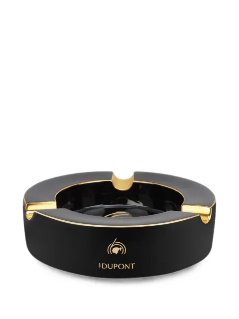 S.T. Dupont XL logo-print ashtray Black D006472