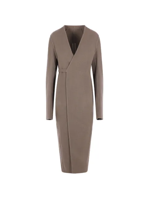 Rick Owens soft cyclops coat Brown RP02F5914DDR