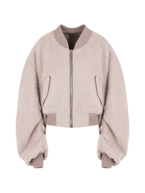 Rick Owens Secchia cropped jacket Neutrals RP02F5702