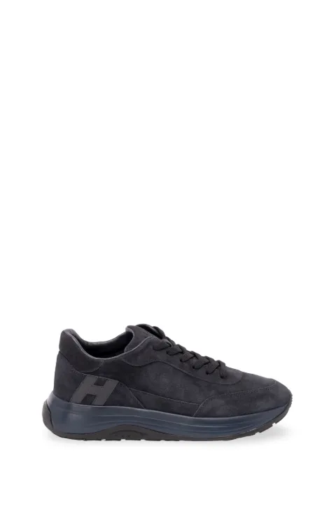 Hogan Hi-Light suede sneakers Blue HXM7190GH50VGG