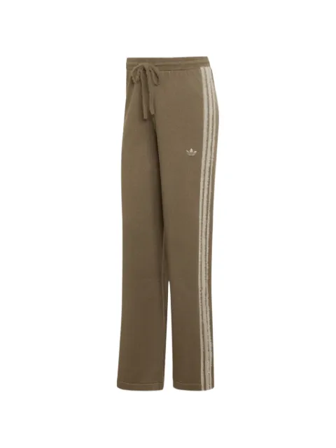 adidas Firebird side-stripe track pants Brown KS7362