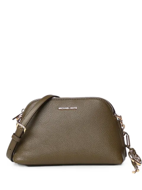 Michael Kors grained leather shoulder bag Green 32T6GX4C1L282