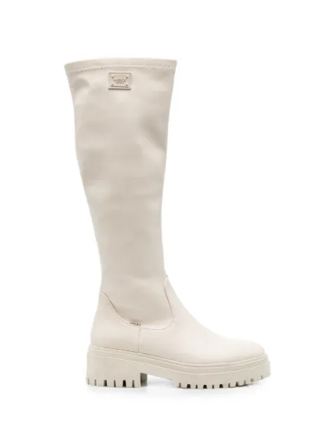 MEXX chunky-sole knee-high boots Neutrals MXTY024601W