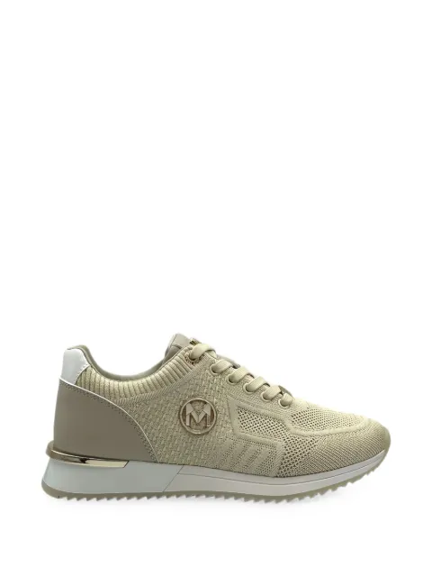 MEXX logo-plaque knitted sneakers Neutrals MIRL1000141W