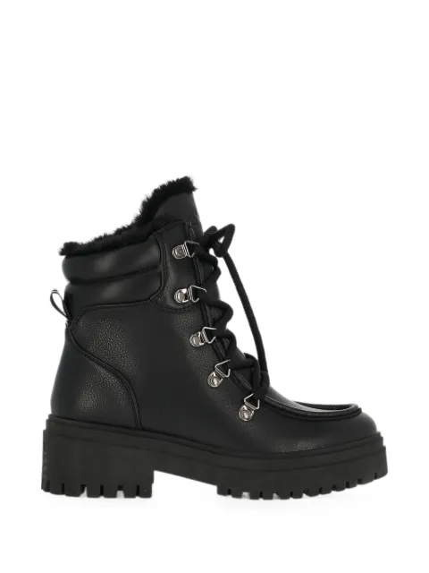 MEXX lace-up shearling boots Black MXTY024401W
