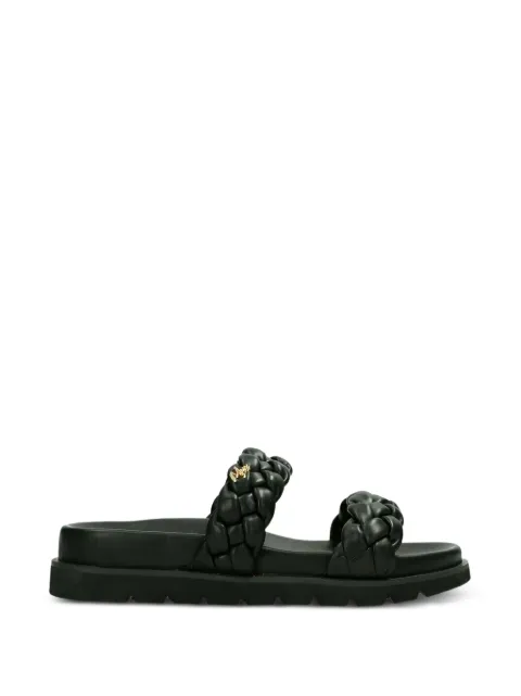 MEXX braided-strap platform sandals Green MXBN006001W