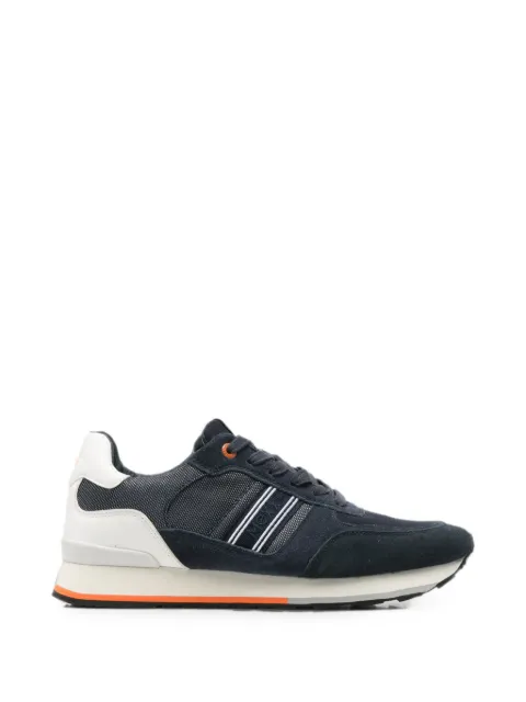MEXX suede-panelled mesh-detail sneakers Blue MXWM000301M