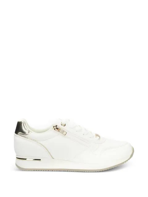 MEXX zip-detail metallic-trim sneakers White MIRL1002241W