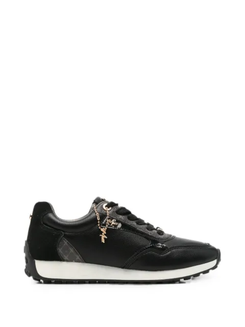 MEXX Hena logo-charm panelled sneakers Black MXK030401W