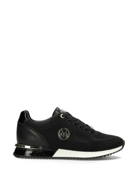 MEXX Gitte Glitter logo-plaque panelled sneakers Black MIRL1000141W