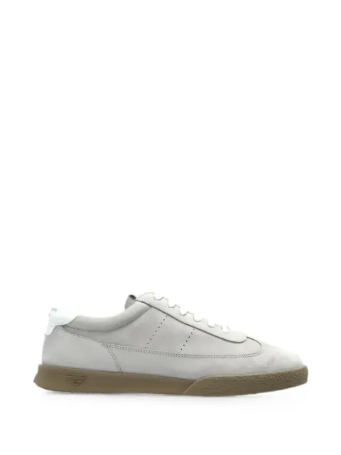 Emporio Armani suede leather sneakers Grey EW002694AF27532M8443