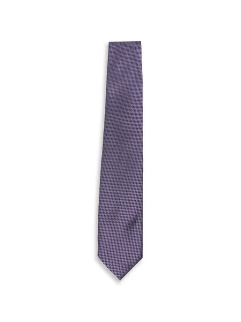 TOM FORD patterned tie Purple STE001S0351