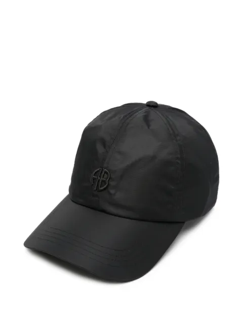 ANINE BING Jeremy logo-embroidered baseball cap Black A1212281