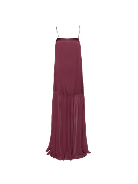ANINE BING Clementine spaghetti-strap dress Red A0212494