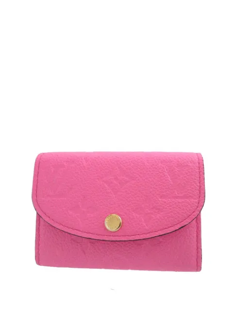 Louis Vuitton Pre-Owned 2021-2026 Monogram Empreinte Rosalie Purse coin pouch Pink IY72RTRDWVOAC1GA