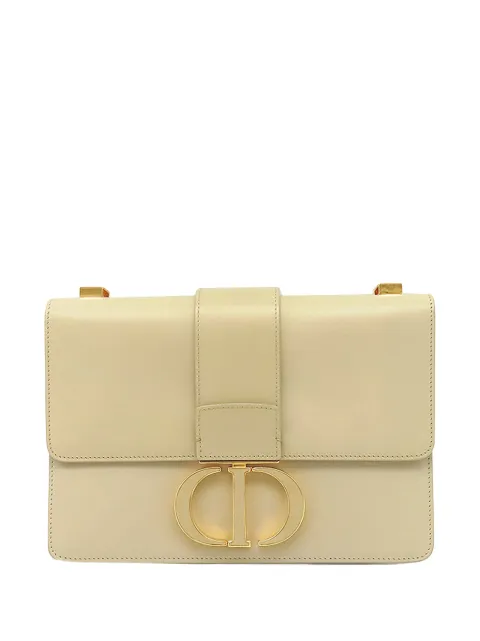 Christian Dior Pre-Owned 2000-2026 Leather 30 Montaigne Box Bag crossbody bag White GG0ECPB6D13X8SP4